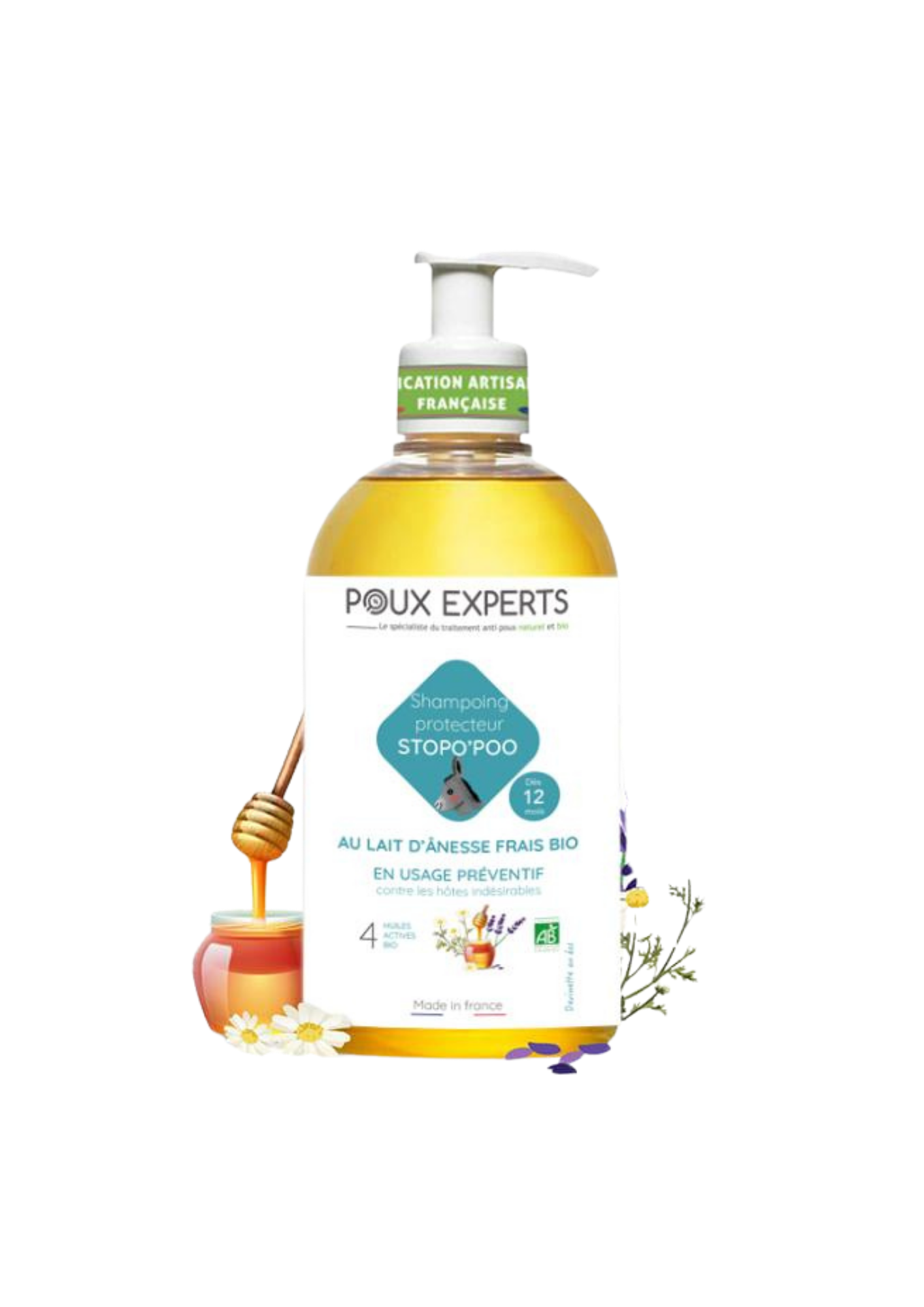 Shampooing préventif anti-poux